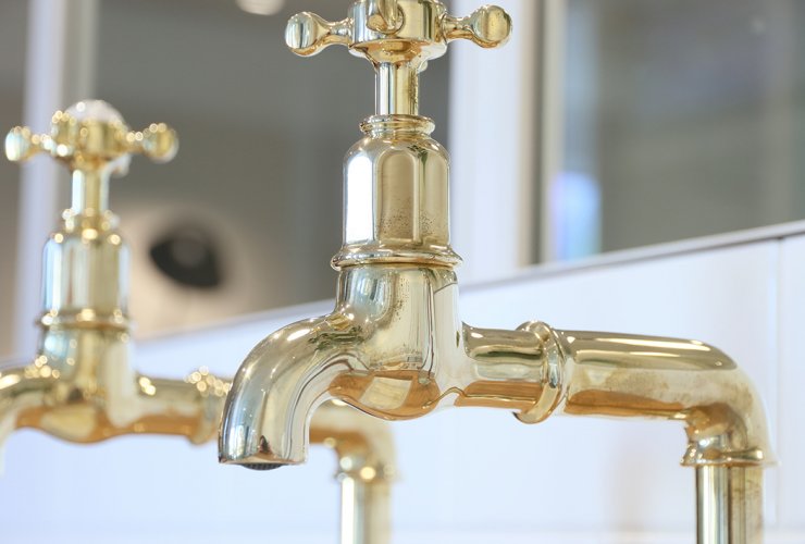 Old Fashioned Bibcock Taps Traditional Hot & Cold Taps Mayan