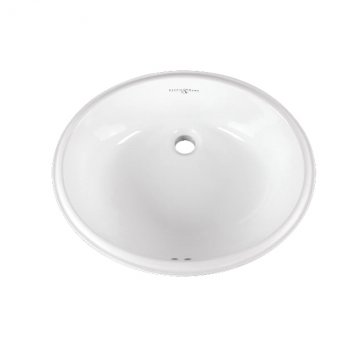 Oval under-mounted basin 470 x 400mm