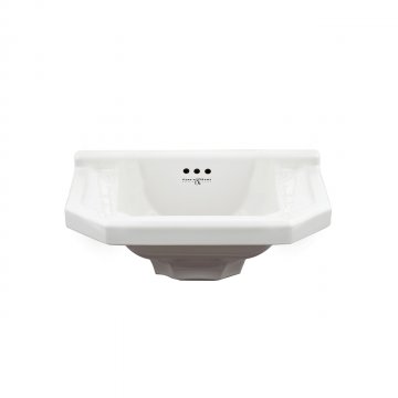 Art Deco 525mm basin No tap hole