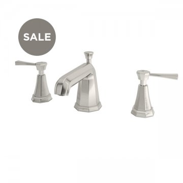 Deco 3 hole basin mixer with lever taps