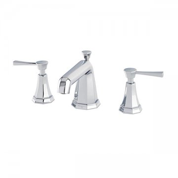 Deco 3 hole basin mixer with lever taps