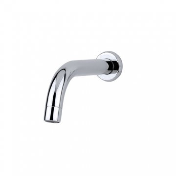 Contemporary wall mounted modern tube bath spout