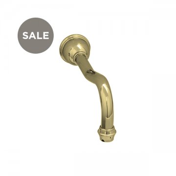 Wall-mounted country bath spout