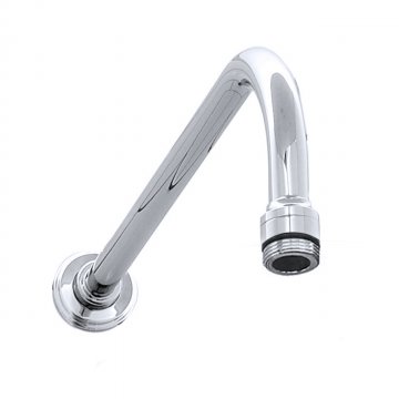 Overhead shower arm with 380mm reach