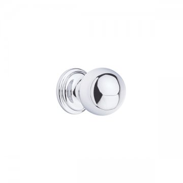 Small smooth cabinet knob 26mm x 36mm