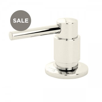 Orbiq bench mounted soap dispenser