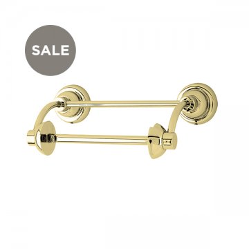 Langbourn paper holder with hinged bar