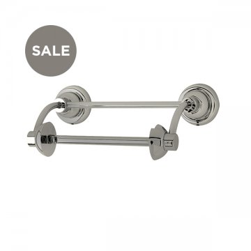 Langbourn paper holder with hinged bar