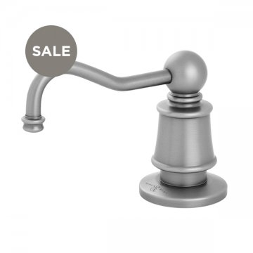 Traditional bench mounted soap dispenser