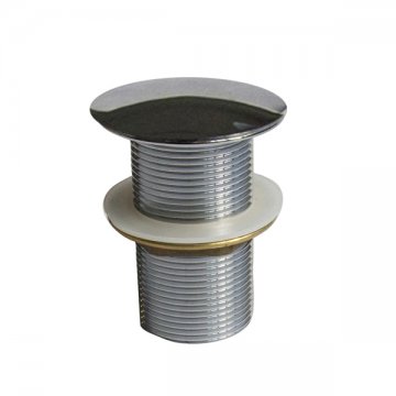 32mm unslotted dome push-button basin waste