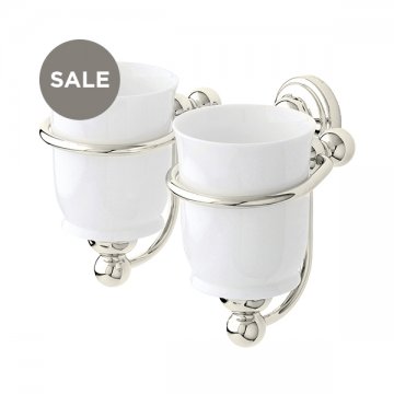 Double tumbler in holder