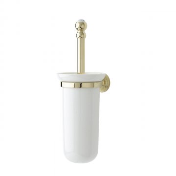 Wall mounted toilet brush