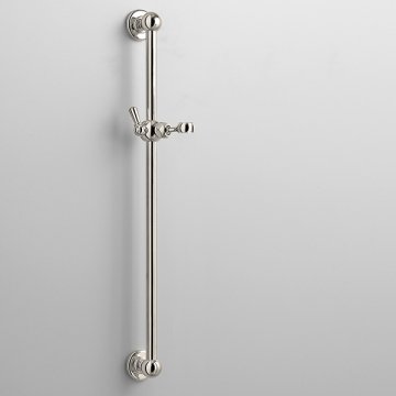 Rockwell sliding rail with matching lever