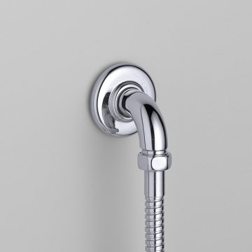 Rockwell wall outlet for handshower