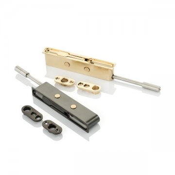 Ultra smooth lever action rectangular recessed bolt