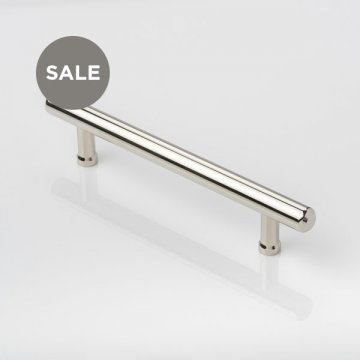 Archibald solid brass cabinet handle - L: 244mm, C: 192mm, proj: 38mm