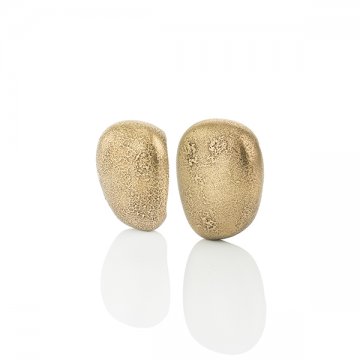 Cove solid bronze cabinet handle