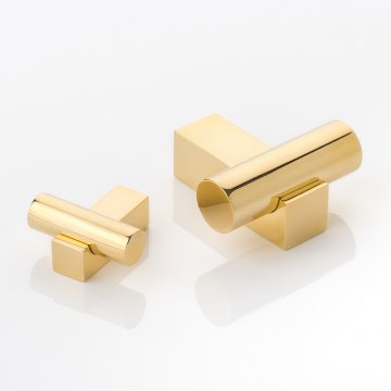 KH INTERSECT solid brass cabinet pull