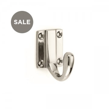 Wardrobe Hook with Square Base