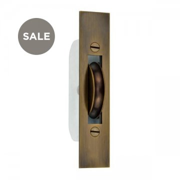 Sash Pulley - Square Edge Face Plate