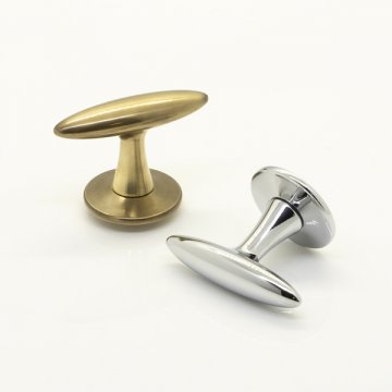 Hawksmoor solid brass door knob with tapered rose