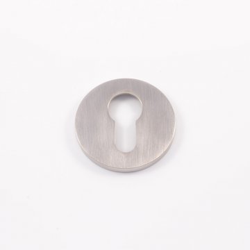 Solid brass Euro Cylinder Profile Round Escutcheon