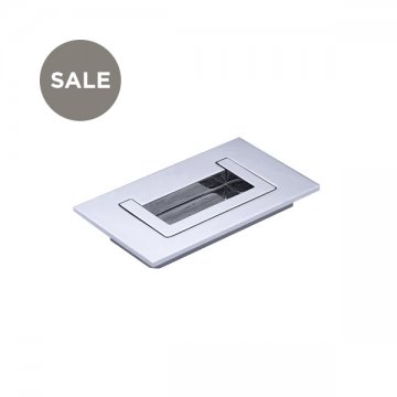 Bromwich Collection - Bromwich flush pull 110mm W, 13mm P, 64mm H, 85mm C