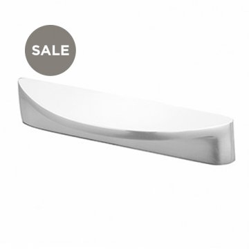 Snowdrift Collection - Snowdrift cabinet pull 187mm L, 160mm C, 36mm H, 25mm P
