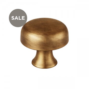 Washwood Collection - Washwood cabinet knob 35mm dia, 32mm P, 18mm B