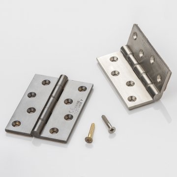 Solid brass Washered Bearing Butt Hinge - Non Fire Rated