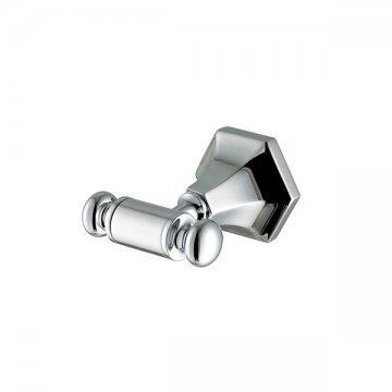 Deco double robe hook