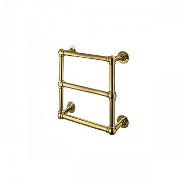 Ornate wall-mounted towel warmer 525W x 675H x 138D