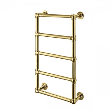 Ornate wall-mounted towel warmer 525W x 975H x 138D