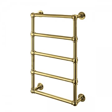 Ornate wall-mounted towel warmer 675W x 975H x 138D