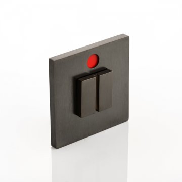 Emergency Release square turn with square rose with indicator