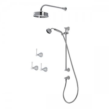 Deco example shower layout D3B