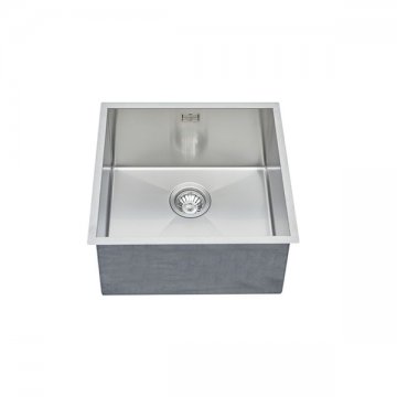 450mm stainless steel kitchen sink - internally 450mm L x 400mm D x 200mm H