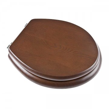 Toilet seat in Dark Oak