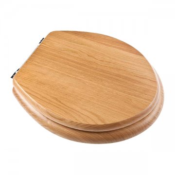 Toilet seat in Natural Oak