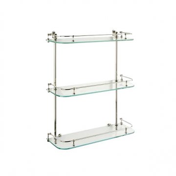 Lonsdale 3-tier glass shelf, 450mm