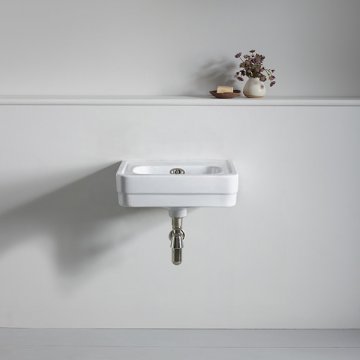 Soho mini basin 450w x 280d. Zero or two tap holes.