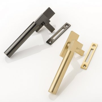 ASHWORTH solid brass casement window set