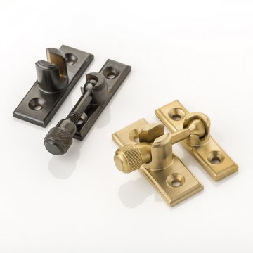 Ball & Socket Sash Window Fastener, narrow style