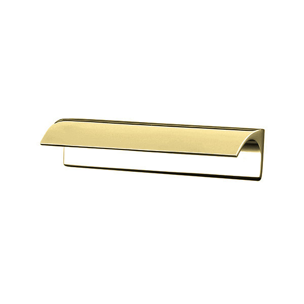Armac Martin - 7 x Jaspette Cabinet Pull Handles 180mm in Satin Brass Gloss Lacquered