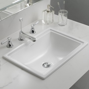 Victoria & Albert - Pembroke basin Undermount Drop in Basin - DU-PEM-52-IO-C749 - QTY:1