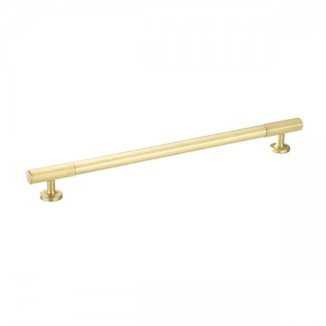 Armac Martin - Leebank Appliance Pull 444mm L in Polished Brass Unlacquered