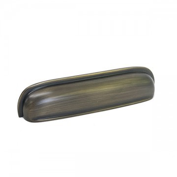 Armac Martin - 1 x Withenshaw Cabinet Pull Handle 224mm L in Satin Antique Satin Lacquered