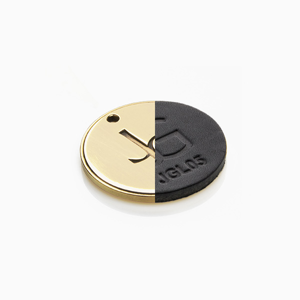 Joseph Giles - Polished Brass Waxed with Leather