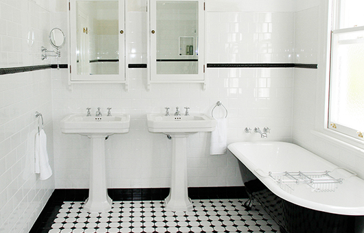 Bathroom Renovation, Art Deco Style Bathroom Vanity Lights