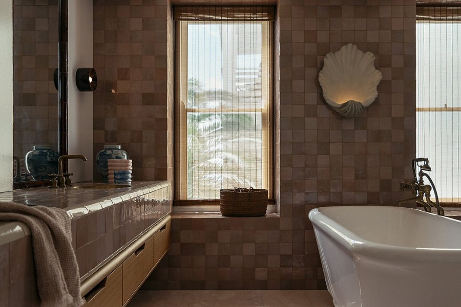 AIDA Aware Commendation project Headland House featuring Rockwell tapware and bathroomware by The Water Monopoly. 